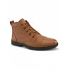 TSF FORMAL LACE UP BOOT WITH ZIP (TAN)